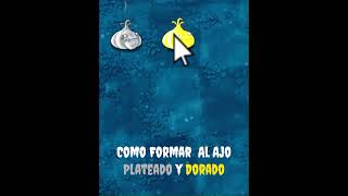 Como formar al ajo plateado y dorado en pvz fusion [upl. by Eniladam361]