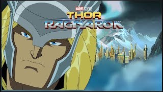 THOR RAGNAROK  COMICCON TRAILER REACTION [upl. by Nyrtak]