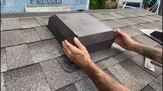 How To Install Roof Vents [upl. by Yelekreb]