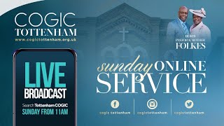 COGIC Tottenham Sunday Service 11th April 2021 [upl. by Analla]