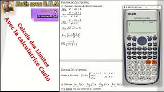 Comment Calculer une limite Avec la calculatrice How to Calculate a Limit With the Calculator [upl. by Gabriella]