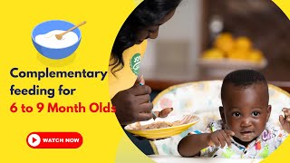 How to Feed babies aged 6 to 9 Months in Twi Language [upl. by Aynot]