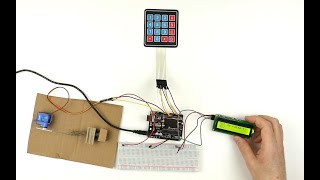 Code et schéma dun CoffreFort avec Arduino [upl. by Yalc]