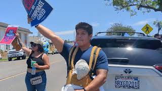 Kaiser health care workers picket over working conditions patient care [upl. by Waldo268]