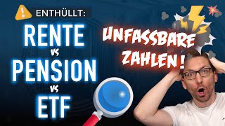 Enthüllt 😳 Rente vs Pension vs ETF unfassbare Zahlen [upl. by Leora]