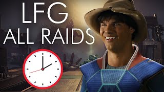 Can You Complete EVERY Raid w LFGs in 24 Hours  member [upl. by Aissert808]