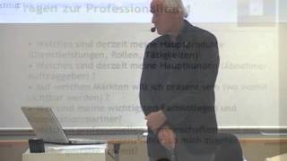 Systemische Professionalität 81 Professionalität amp Kompetenz Teil 1 [upl. by Eniamsaj]