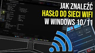 Jak znaleźć hasło do sieci WiFi w Windows 1011  Jak sprawdzić hasło WiFi w Windows [upl. by Olatha]