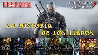 Resumen de los LIBROS de The Witcher  Historia libros GERALT [upl. by Hennessy]