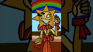 Fnaf Sun Glitter Glue Animation Meme fnaf sundrop sundropfnaf [upl. by Yduj]