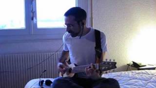 Cat Stevens Father and Son cover  with Washburn rover travel guitar [upl. by Elizabeth]