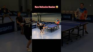 Benjamin in Defence 😲 sandpaper pinkponk swedenopen pingpong [upl. by Bergerac]