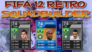 FIFA 12 Retro Squadbuilder  Silver IF Brazilian Team  Extremely Rare Players [upl. by Ioj]