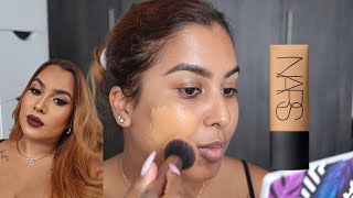 NARS Soft Matte Foundation Review  Wear test  Shade Tahoe [upl. by Cypro]