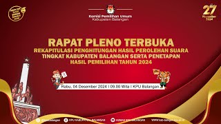 🛑 𝗟𝗜𝗩𝗘 𝗦𝗧𝗥𝗘𝗔𝗠𝗜𝗡𝗚 RAPAT PLENO TERBUKA KABUPATEN BALANGAN [upl. by Aicirtam]