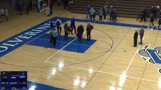 West High School vs Mukwonago High Varsity Mens Basketball [upl. by Urdna]