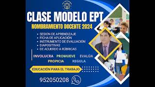 CLASE MODELO NOMBRAMIENTO DOCENTE SEGÚN RÚBRICAS EDUCACIÓN PARA EL TRABAJO [upl. by Fadiman492]