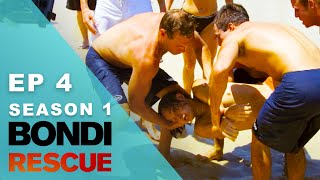 Agonal breathing on drowning man real CPR  Bondi Rescue  Season 1 Episode 4 FULL EPISODE [upl. by Ratib]