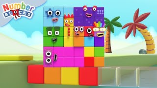 Two Hour PATTERN PALACE Bonanza 🏰  Learn to Count  Full episodes  Numberblocks [upl. by Matias]