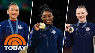 A look at Team USAs incredible gymnastics run at 2024 Olympics [upl. by Ecerahc]