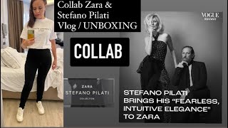 Collab Zara amp Stefano Pilati VlogUNBOXING [upl. by Niknar]