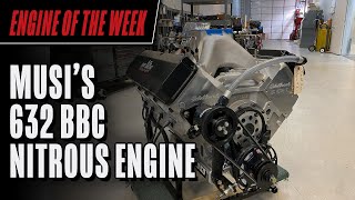 Pat Musi 632 cid Big Block Chevy Nitrous Engine [upl. by Ahsikyt]