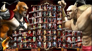 Mortal Kombat 9  KINTARO amp GORO MK Armageddon Costume Skin PC MOD MK9 [upl. by Ekud239]