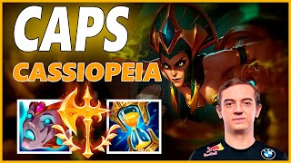 ⚡CAPS CASSIOPEIA JUNGLE GAMEPLAY⚡SEASON 12 LEAGUE OF LEGENDS [upl. by Yeslek947]