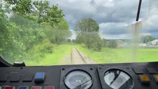 A Ride In The Back Cab Of A Preserved Class 143 060624 [upl. by Yssirhc]