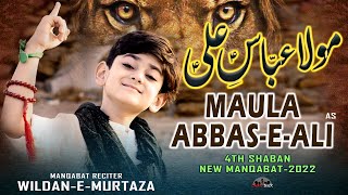 4 Shaban Manqabat 2022  Maula Abbas e Ali  Wildan e Murtaza  Mola Abbas New Manqabat 2022 [upl. by Nolahs40]