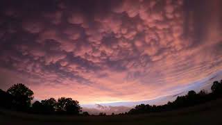 Mammatus clouds [upl. by Enyala]