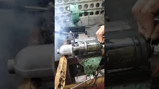 starter motor testing self starter on test benchload test [upl. by Recneps121]