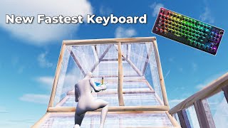 Trying the NEW Fastest Keyboard in Fortnite I Razer Huntsman V3 [upl. by Durning]