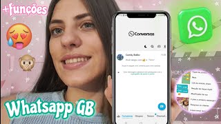 WHATSAPP GB PRO WHATSAPP MODIFICADO 🔥😱 Com Novas Funções 🫣 [upl. by Gabrila]