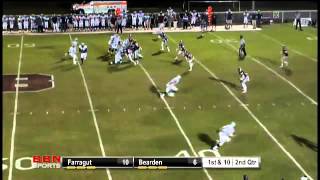 Farragut WR Aaron Suadi TD catch vs Bearden [upl. by Trenna457]