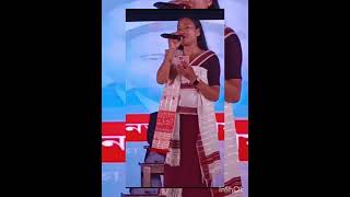 parishmita deori singing with bhimbor deori song 🙏🙏🙏 [upl. by Nafri]