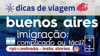 Roteiro de 4 dias por Buenos Aires chegada em Ezeiza imigração na Argentina e mais [upl. by Acirt]