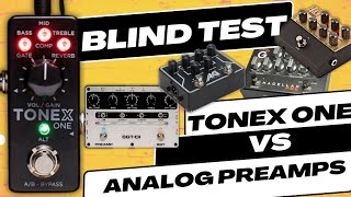 PT 3 quotBlind Test ToneX One VS Analog Bass Preampsquot  Tone Models Available Now [upl. by Linetta]