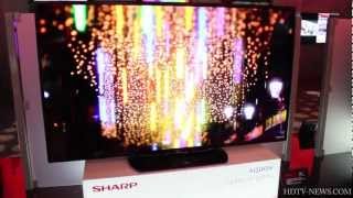 2013 Sharp Aquos TV Lineup Series 6 7 8 [upl. by Thomasa]