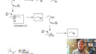 Acidic Cleavage of Ethers [upl. by Yemaj]