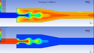 Self excited pulsejet combustor helmholtz by cfd fluent ansys EGYPT [upl. by Johst]