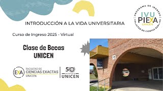 Clase sobre Becas y Residencias Universitarias UNICEN  IVU 2025 [upl. by Thurmann]