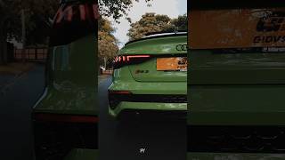 Green Machine Audi RS3 Unleashed🚀💚 audi audirs audirs3 carlover viralvideo youtubeshorts [upl. by Enelloc640]