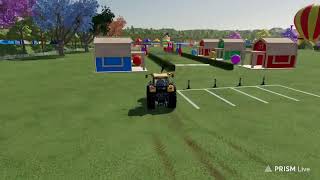 JOHN DEERE vs FENDT vs CLAAS vs VALTRA vs MCCORMICK TRACTORS BATTLE  Farming Simulator 22ت [upl. by Kornher]