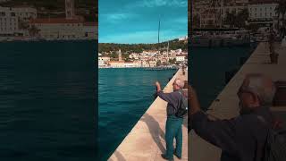 Most beautyfull place of croatia hvar croatia trendingshorts nirajkhadkavlog [upl. by Rabi]