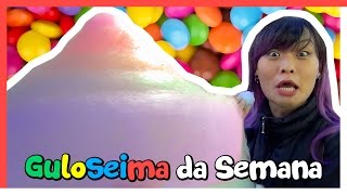 ALGODÃO DOCE GIGANTE  Guloseima da Semana [upl. by Digdirb56]