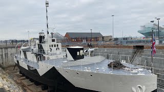 HMS M33 come onboard the M29Class Monitor and learn about the Battle of Gallipoli in August 1915 [upl. by Accemahs248]