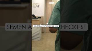 Semen Analysis Checklist  Dr Gaurav Chaudhary  Embryologist in Delhi [upl. by Maxama]