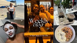 Weekly VlogNew hairstyle  selfcare leave days [upl. by Anitsirk227]