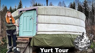 Amazing Yurt  Full Tour [upl. by Naveb313]